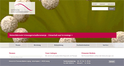 Desktop Screenshot of praenatalmedizin-leipzig.de